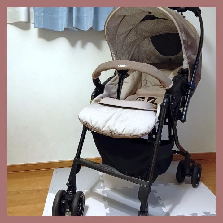 【きれいめ】コンビ ベビーカー メチャカルハンディ オート4キャス HF