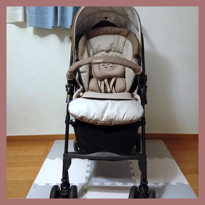 【きれいめ】コンビ ベビーカー メチャカルハンディ オート4キャス HF