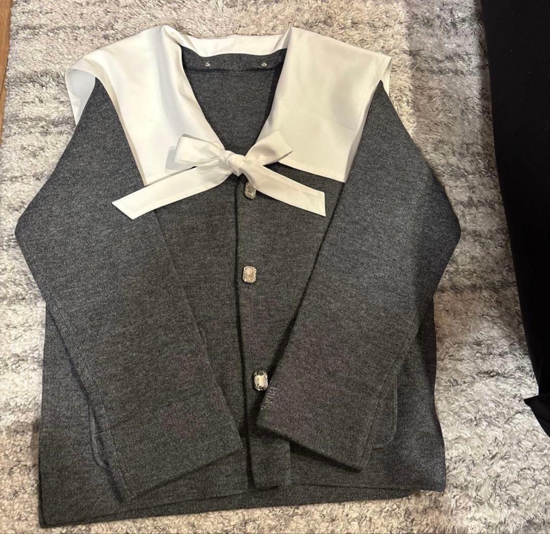 Bibiy. PENELOPE COLLAR KNIT ペネロペカラーニット