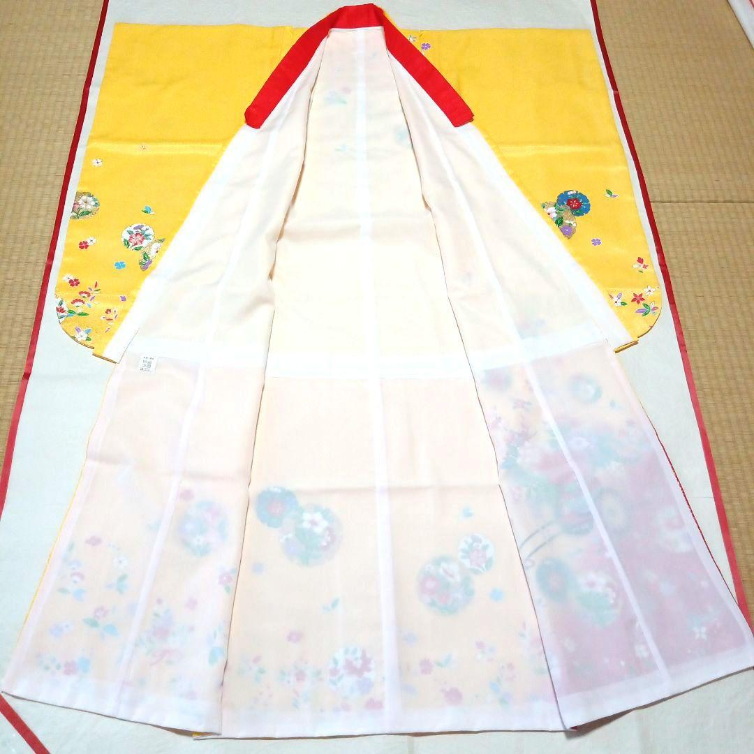 七五三　七歳　着物・結び帯フルセット ⑤
