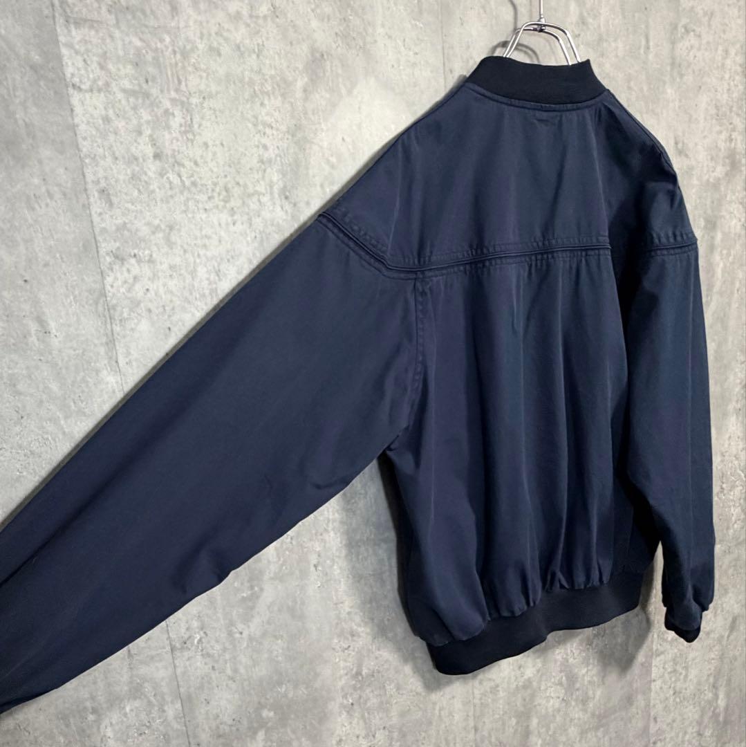 KNIGHTSBRIDGEダービージャケットMネイビー90s短丈ブルゾン