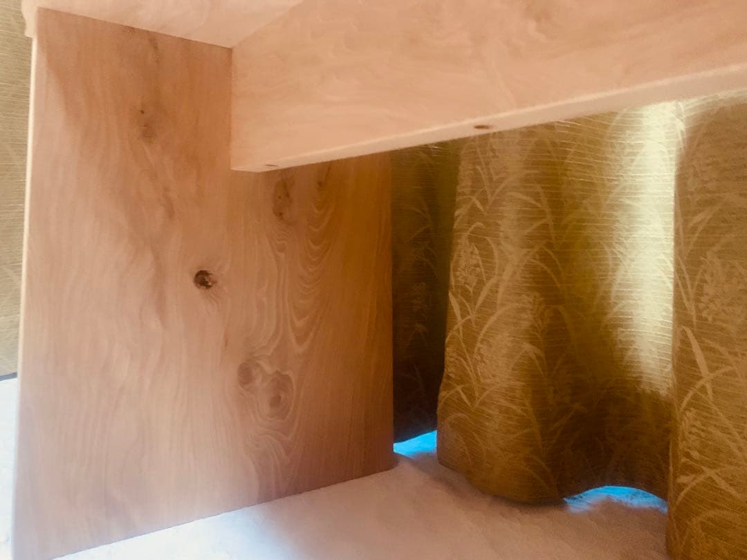 ✨無垢材・白木の美しさ【MUKU】限定製作②イヌマキサイドテーブル、TVボード✨