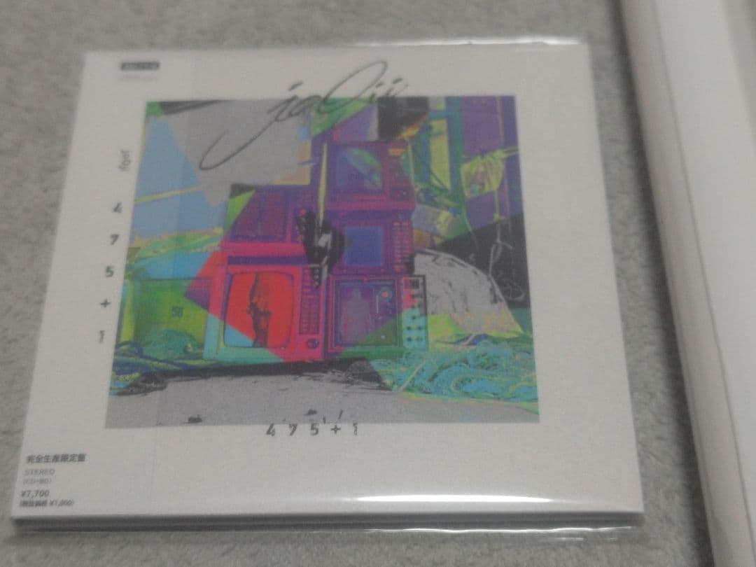 jo0ji（ジョージ）ライブ会場限定盤「475+1」とポスター