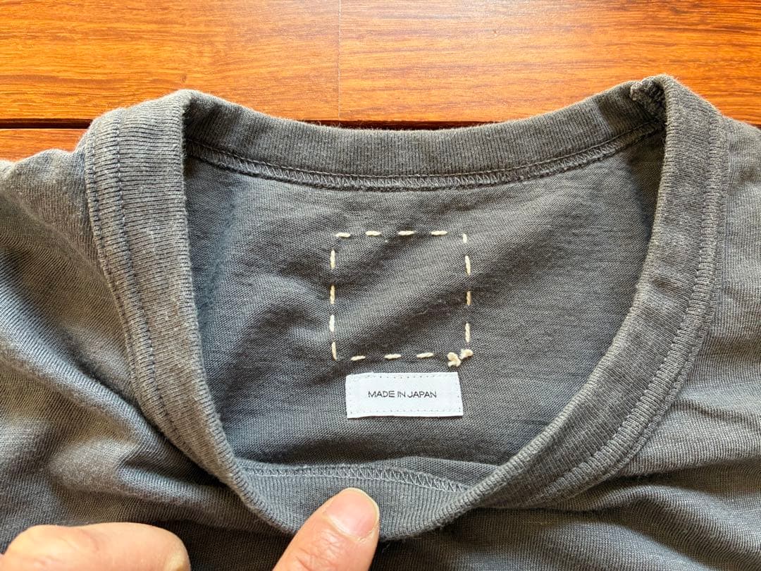 トップス visvim JUMBO TEE S/S DMGD (U.D) BLACK 3