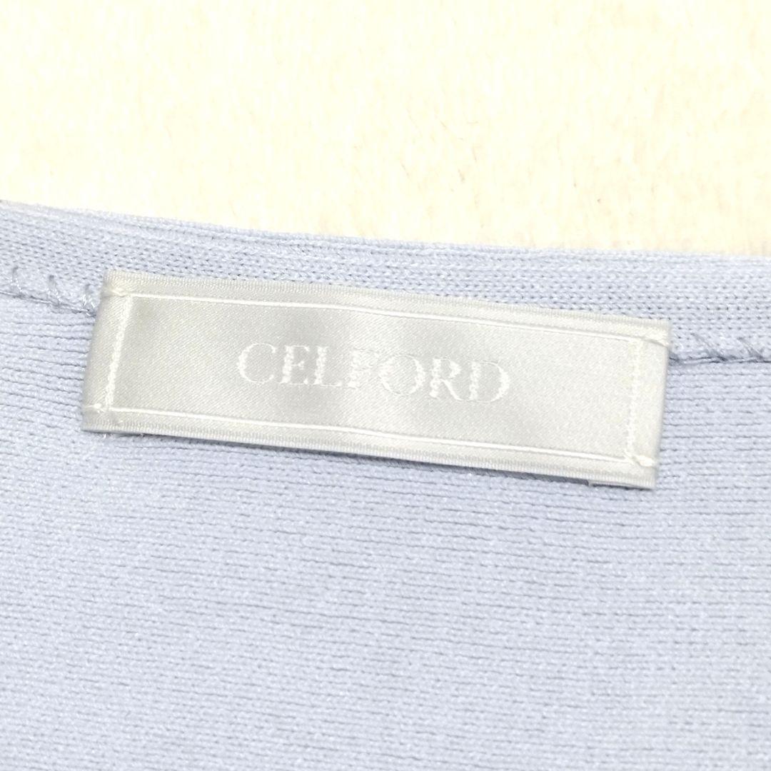 0*︎様 CELFORD　セルフォード　刺繍レースニット　プルオーバー　36　タ