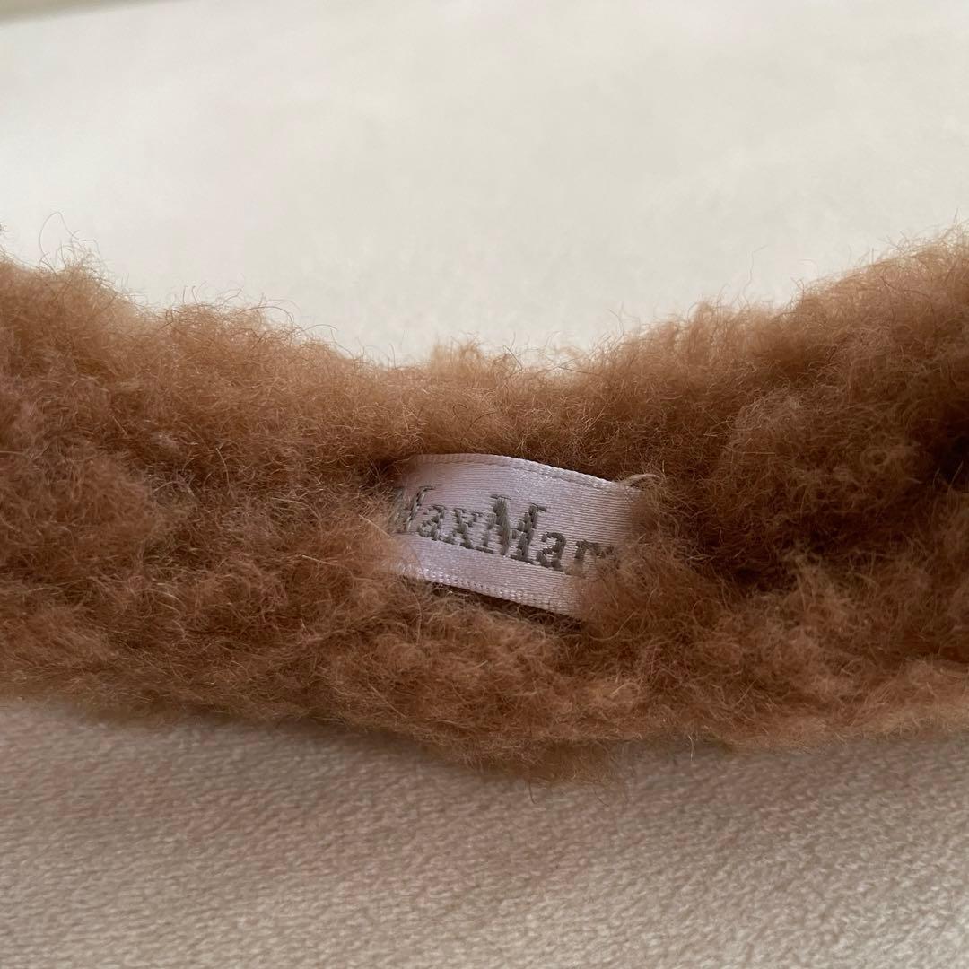 Max Mara マックスマーラ Muffy テディ イヤーマフ キャメル
