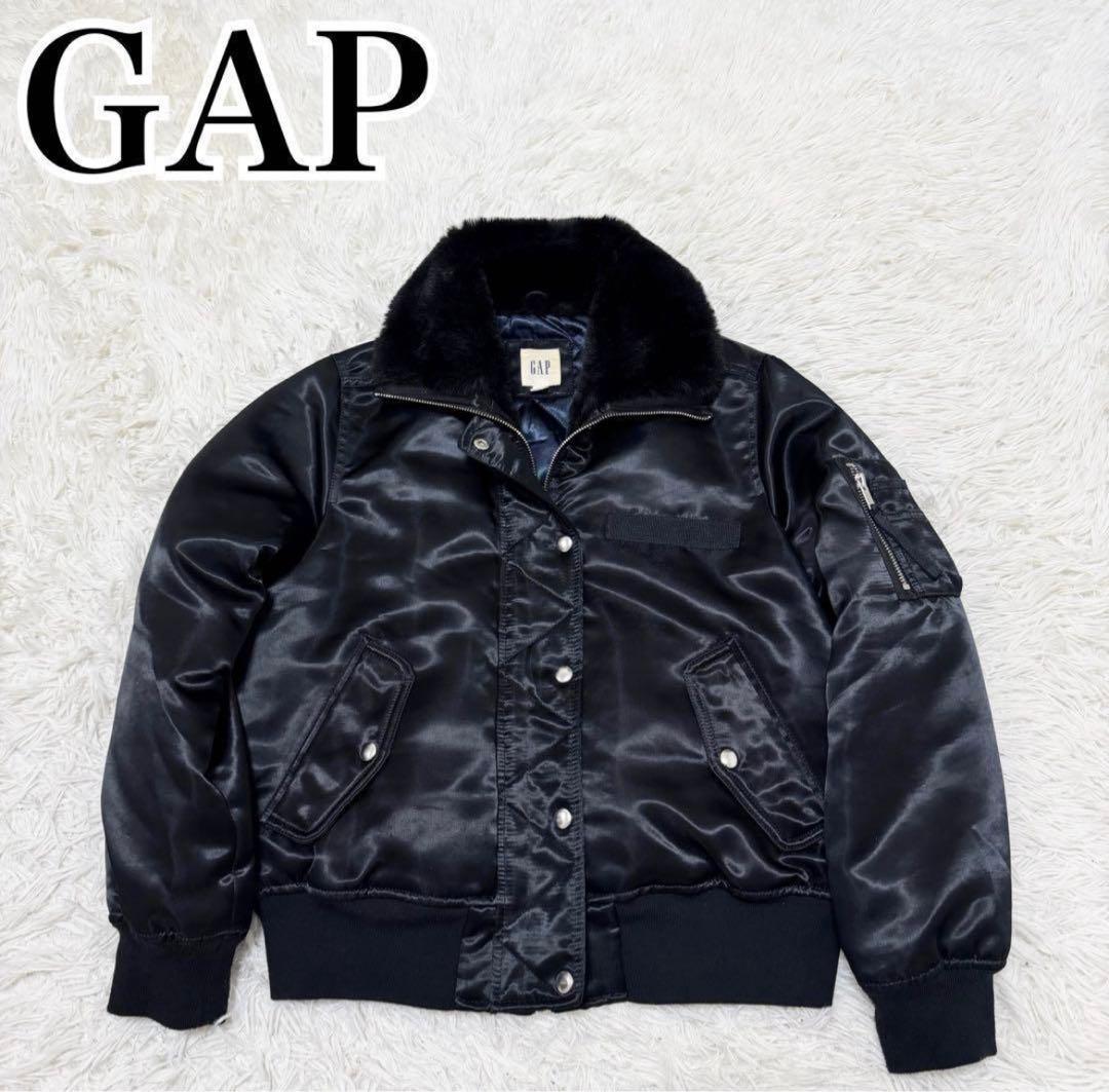 GAP y2k ma1 ブラック ダウンジャケット