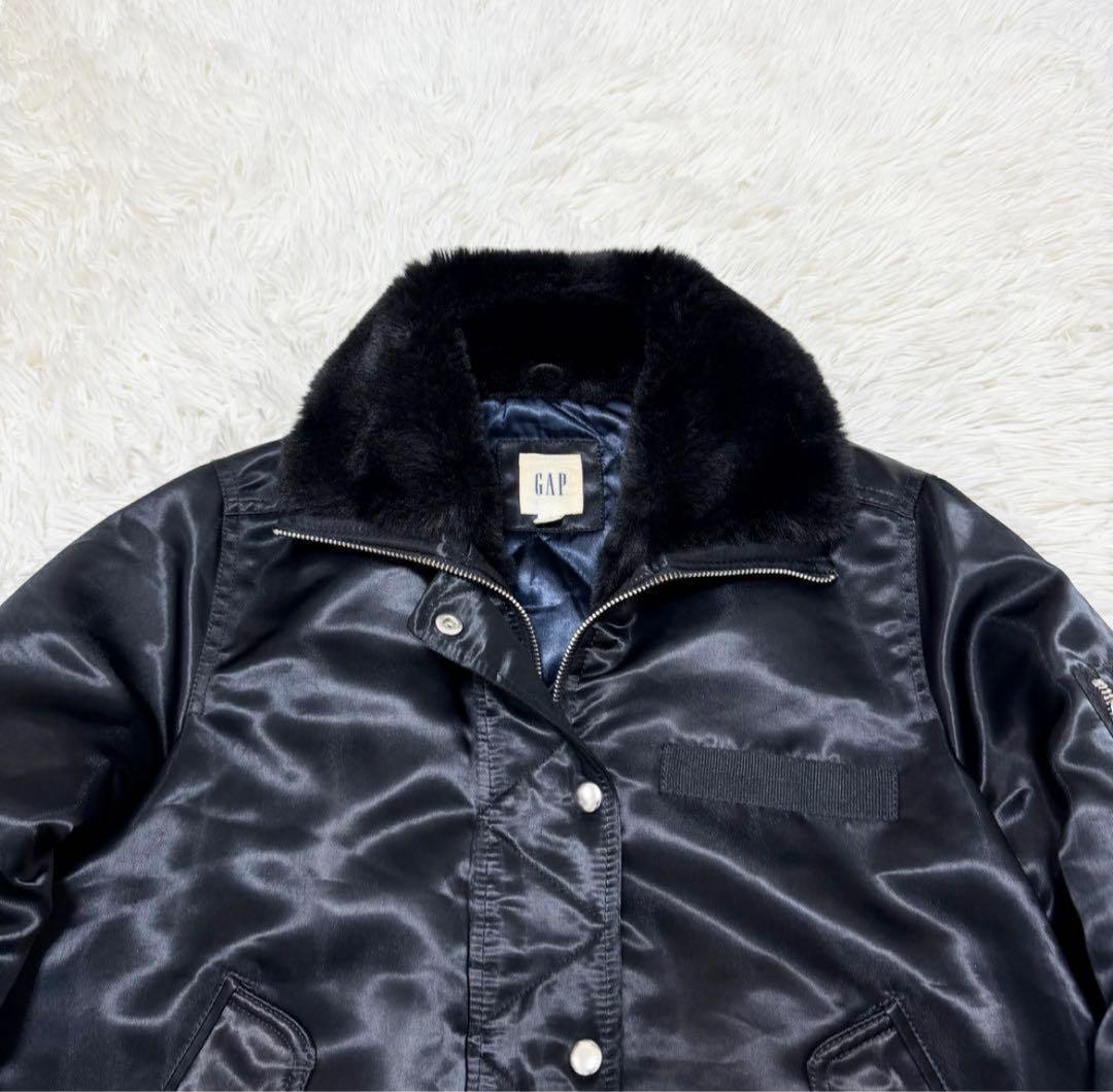 GAP y2k ma1 ブラック ダウンジャケット