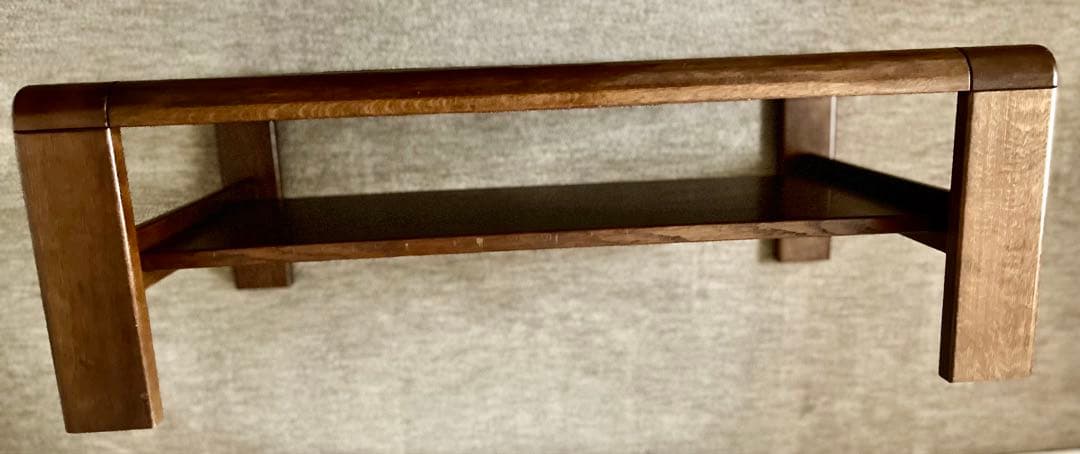 【カリモク】天然木無垢材ローテーブル