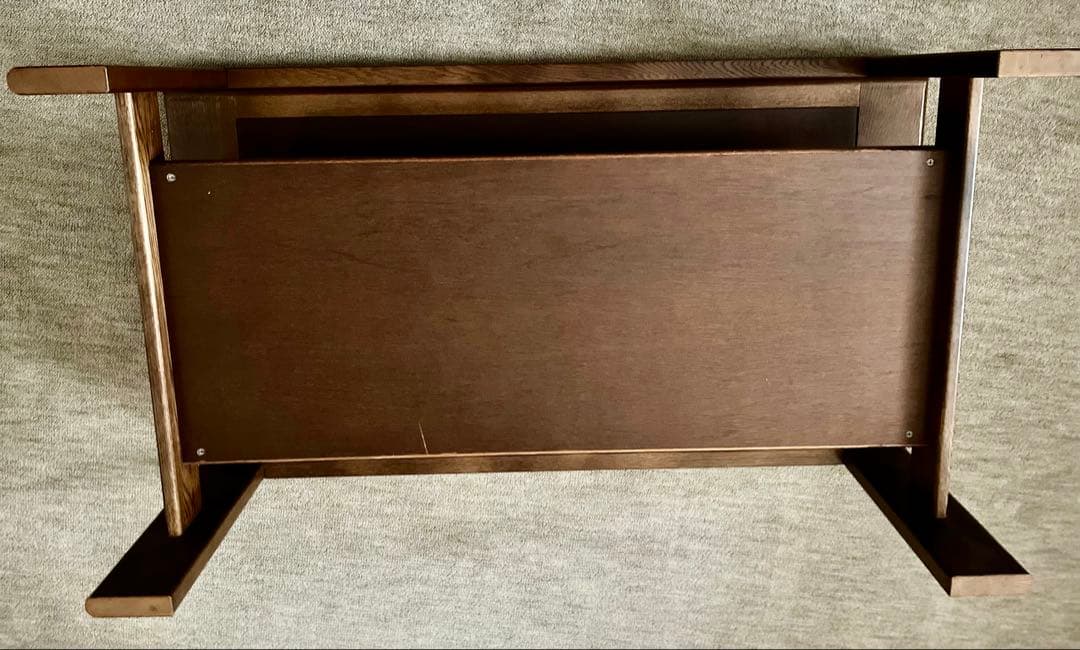 【カリモク】天然木無垢材ローテーブル