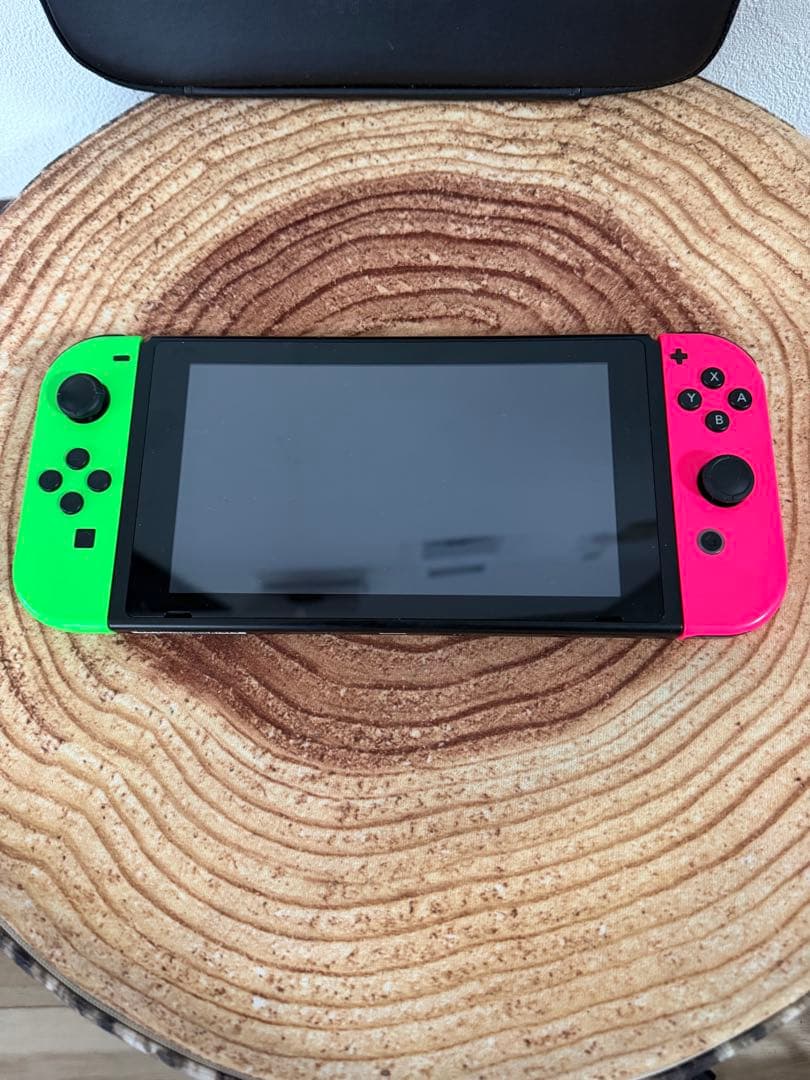 Nintendo Switch ニンテンドースイッチ本体　GRN/PNK 箱無し