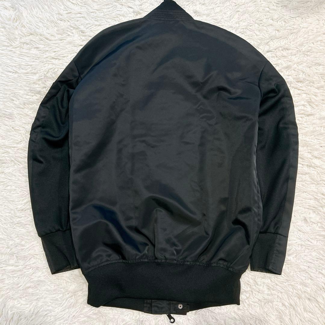 美品 RIPVANWINKLE MA-1 フライトジャケット　ブラック