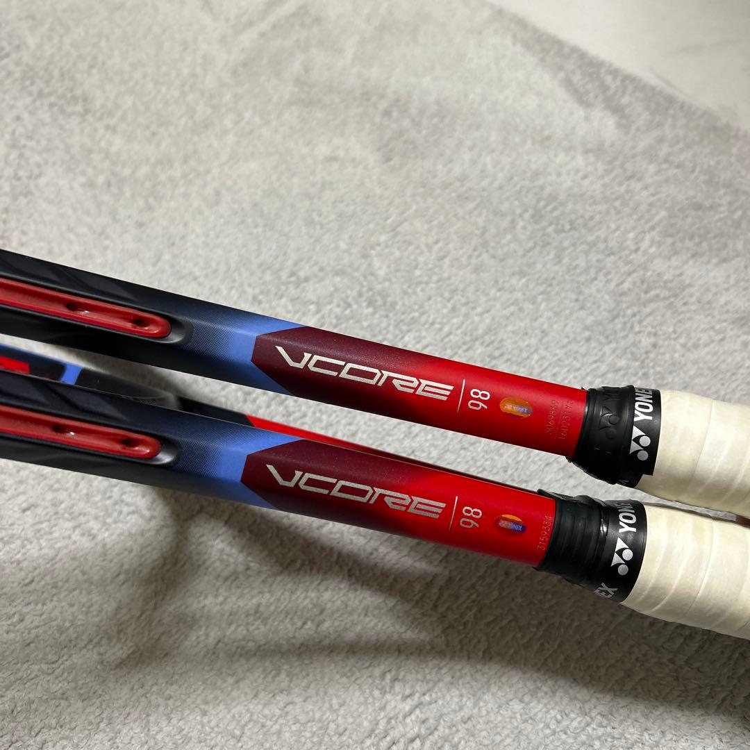 YONEX VCORE PRO 98 テニスラケット 2本セット