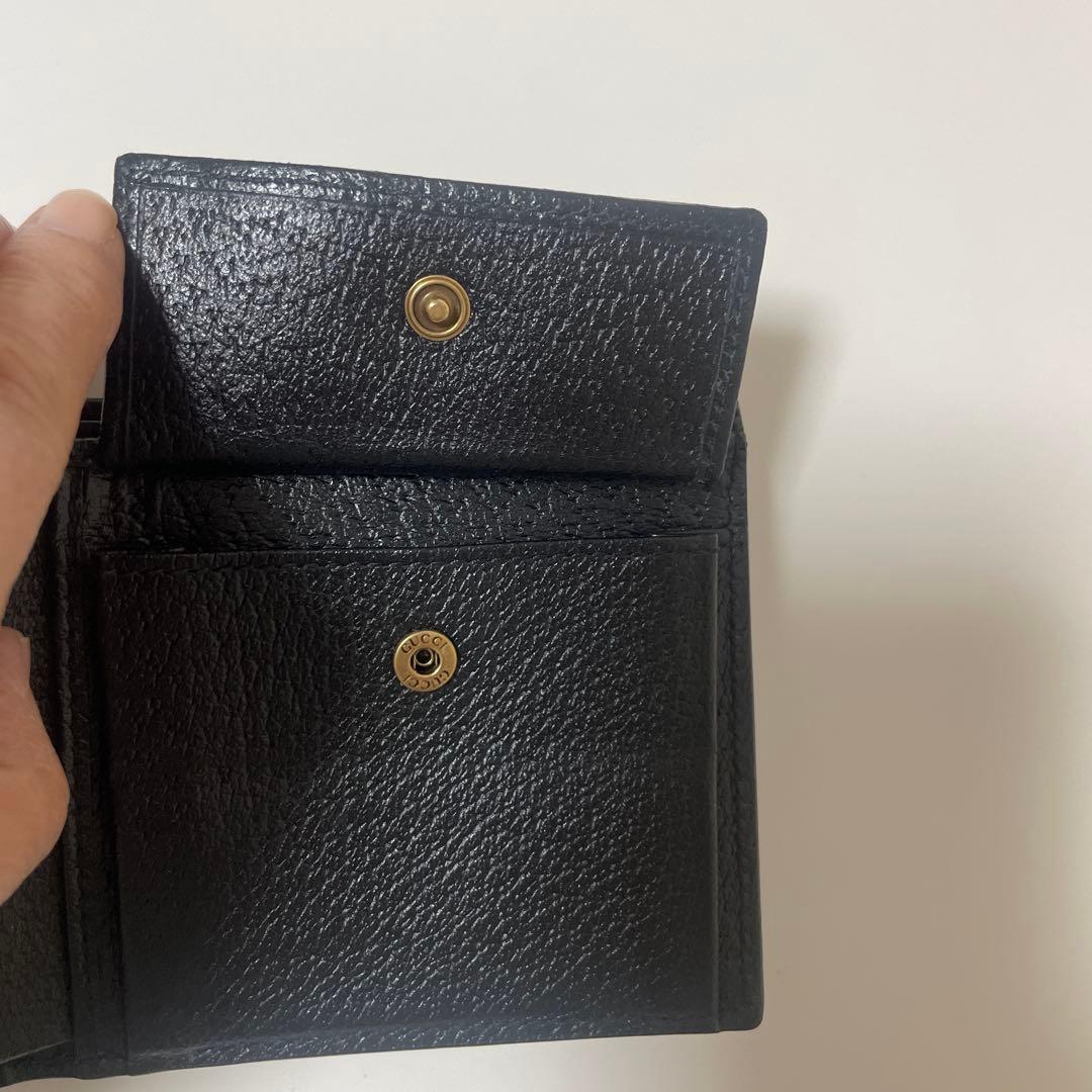 mmaj　GUCCI 二つ折り財布