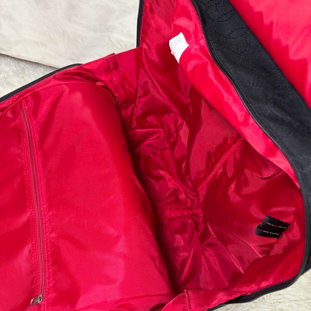 マダムヒロコ　キャリーケース　バッグ　黒　車輪