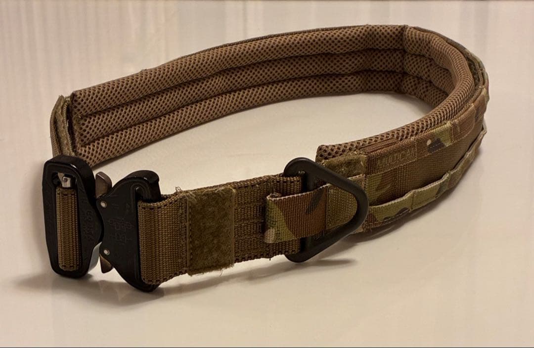 （実物）TYR Gunfighter Belt Multicam ver1