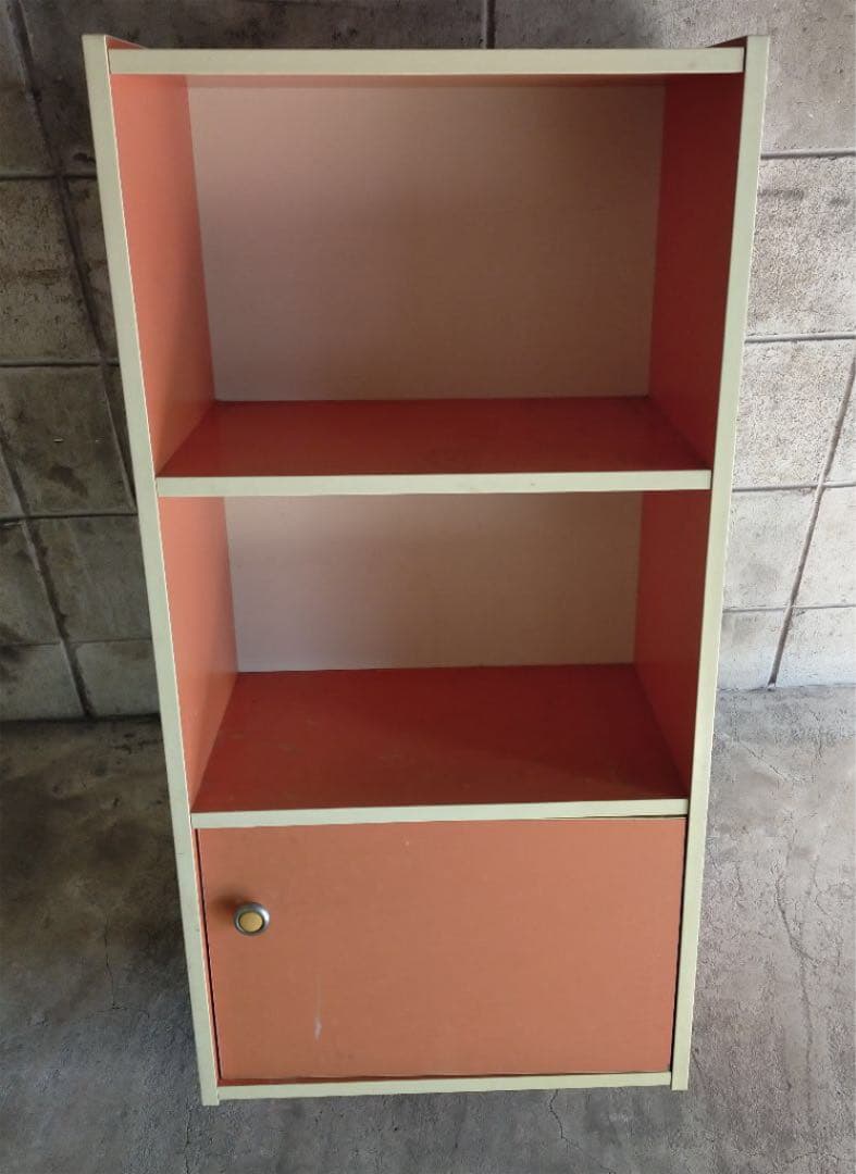 昭和レトロ・レトロポップ・棚・カラーボックス・電話台