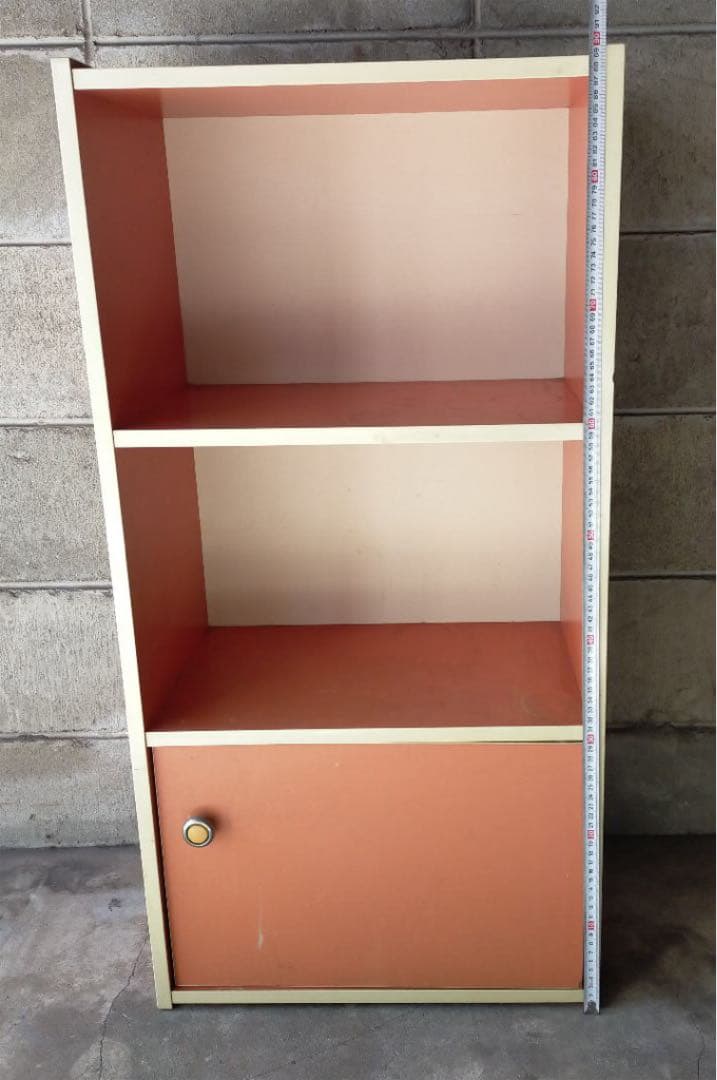 昭和レトロ・レトロポップ・棚・カラーボックス・電話台