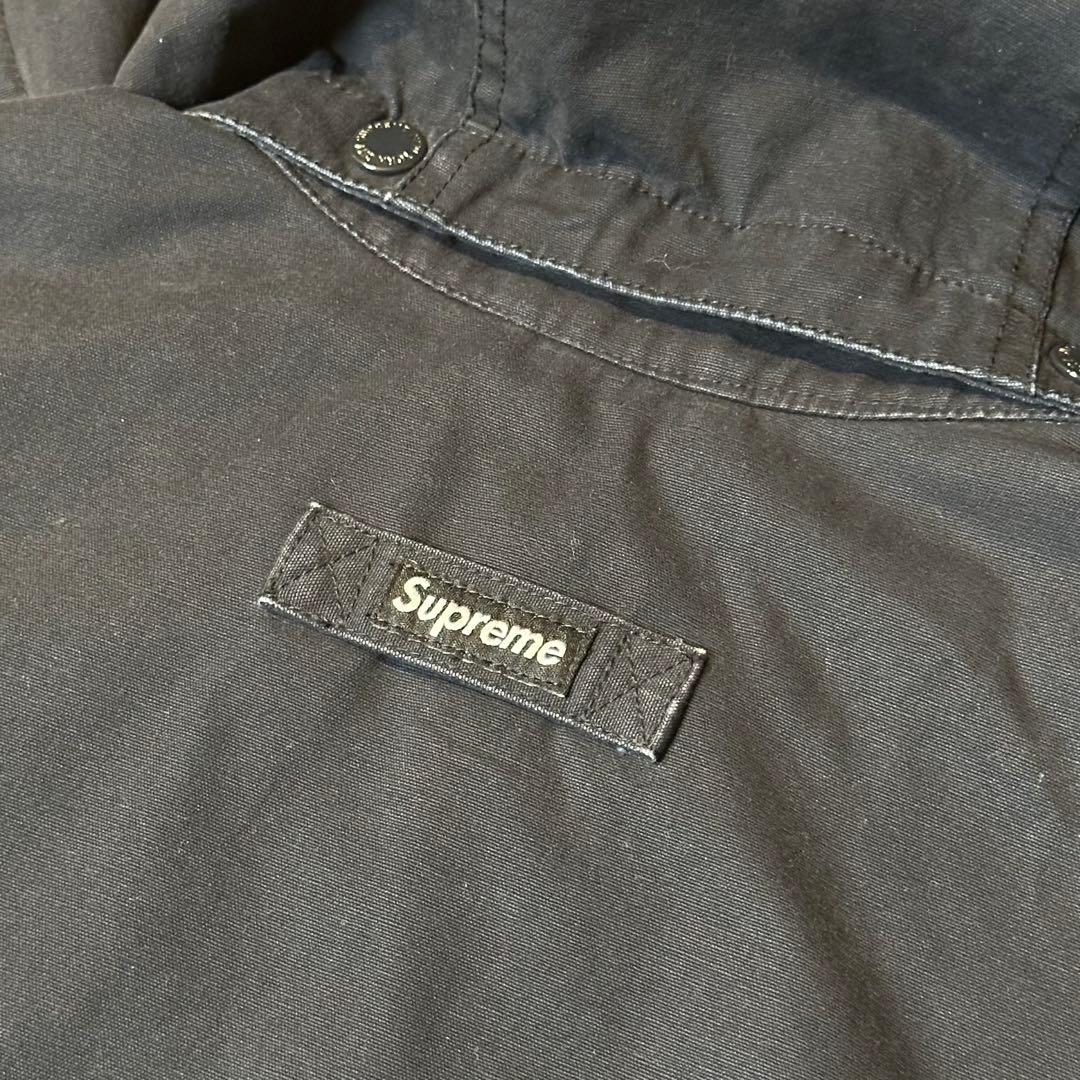 ジャケット・アウター Supreme leather collar utility jacket L