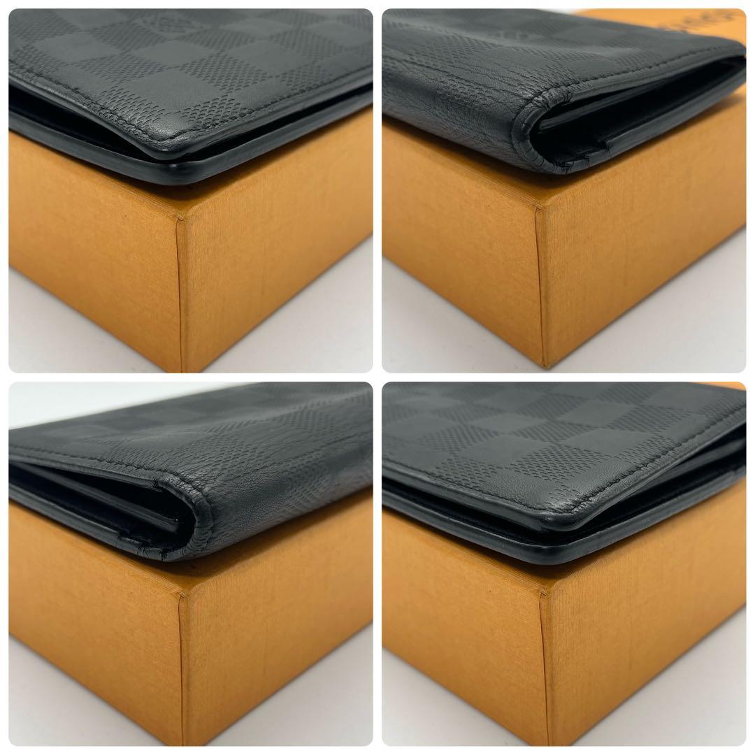 ルイヴィトン　ポルトフォイユブラザ　ダミエアンフィニ　ブラック　N63010