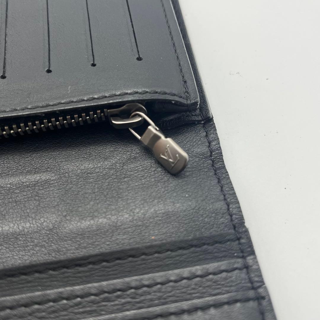 ルイヴィトン　ポルトフォイユブラザ　ダミエアンフィニ　ブラック　N63010