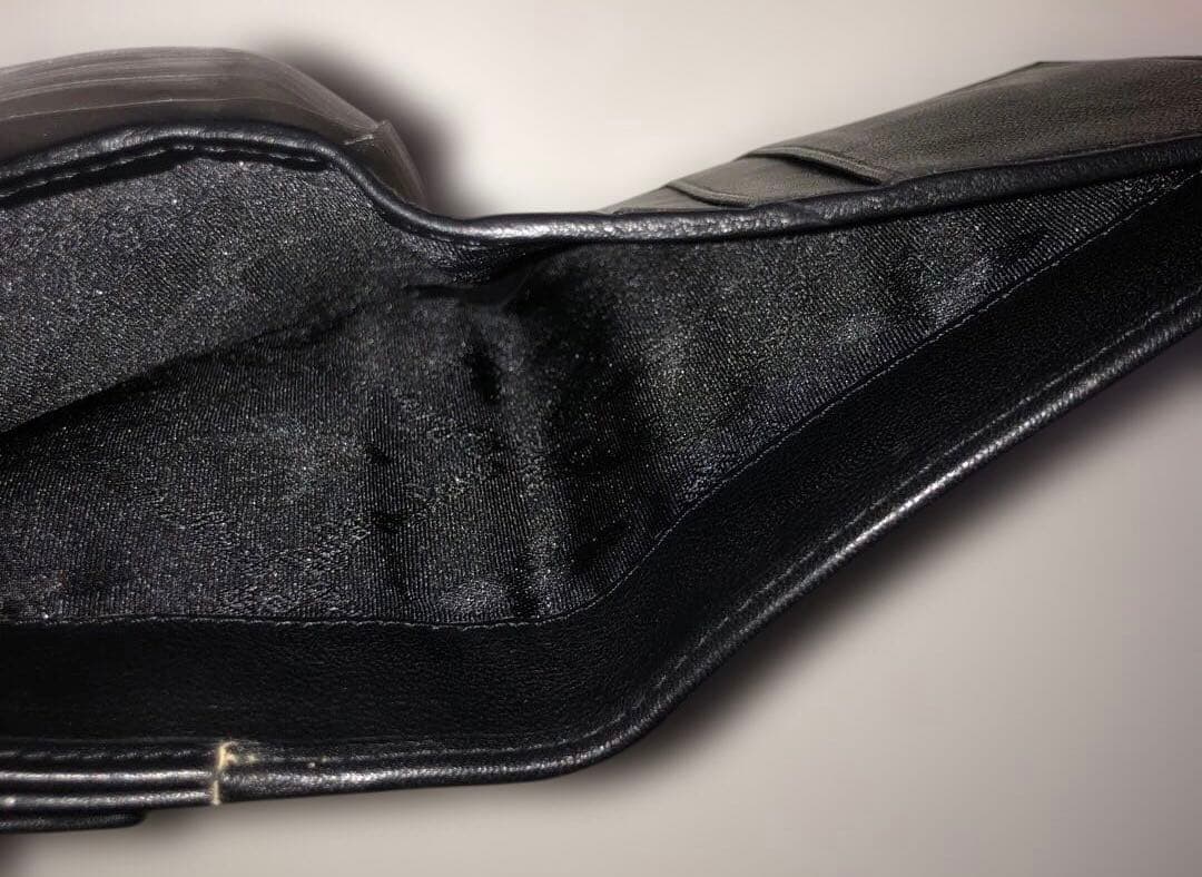 パロマピカソPaloma Picassoブラックレザー 二つ折り財布 新品未使用