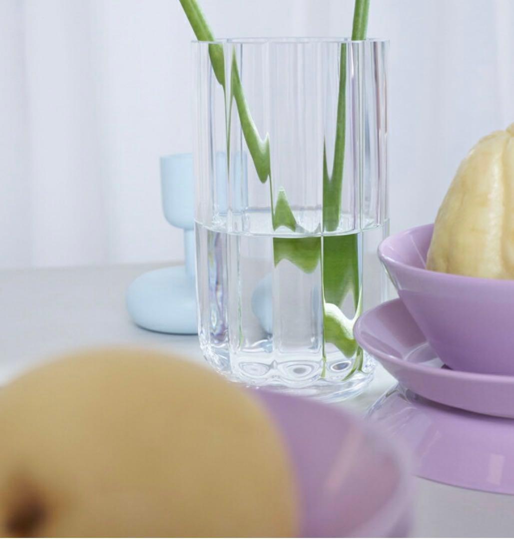 【新品未使用】Play フラワーベース 180mmライトグリーン 