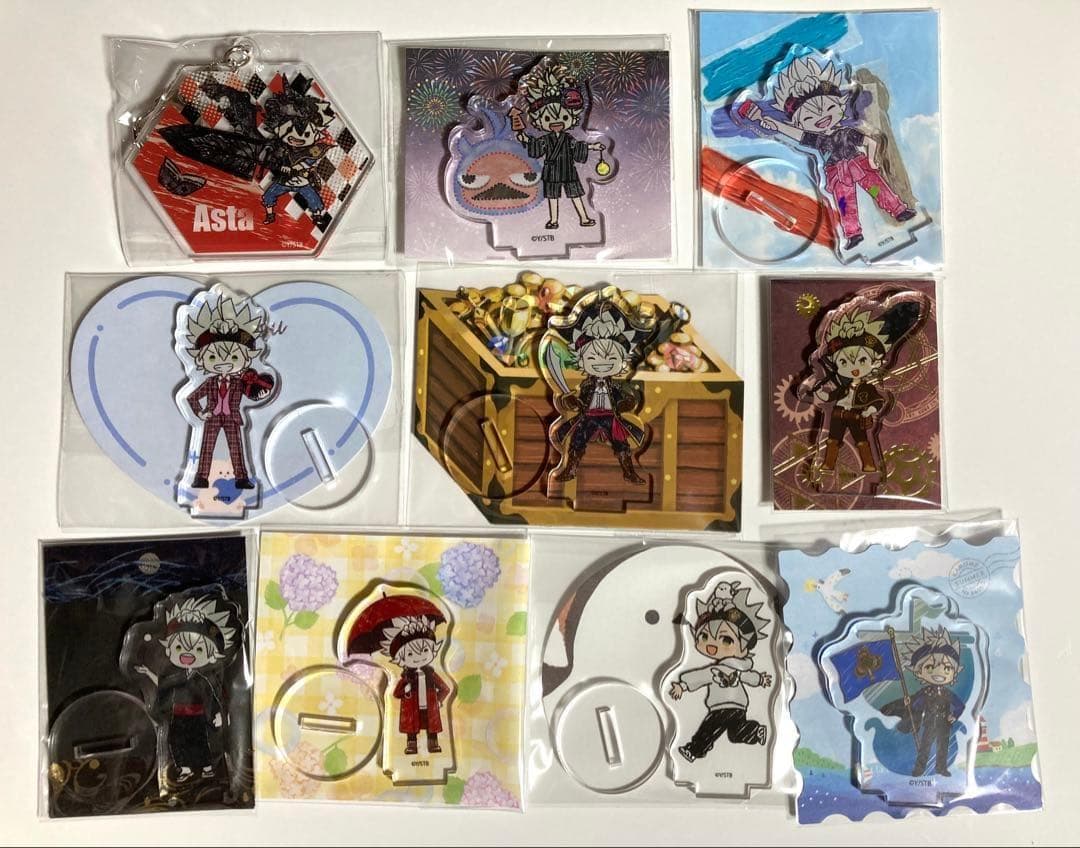 ねこるみ【匿名配送】ブラッククローバー eeoアクスタ（アスタ・ノエル）