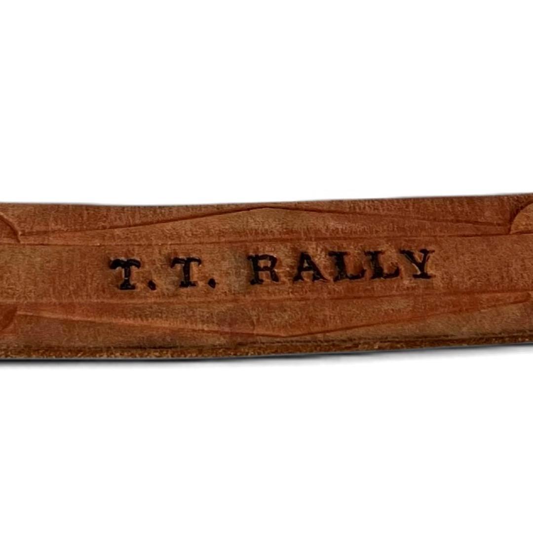 美品‼️DOUBLE RL ダブルアールエル レザーベルト 32 メンズ