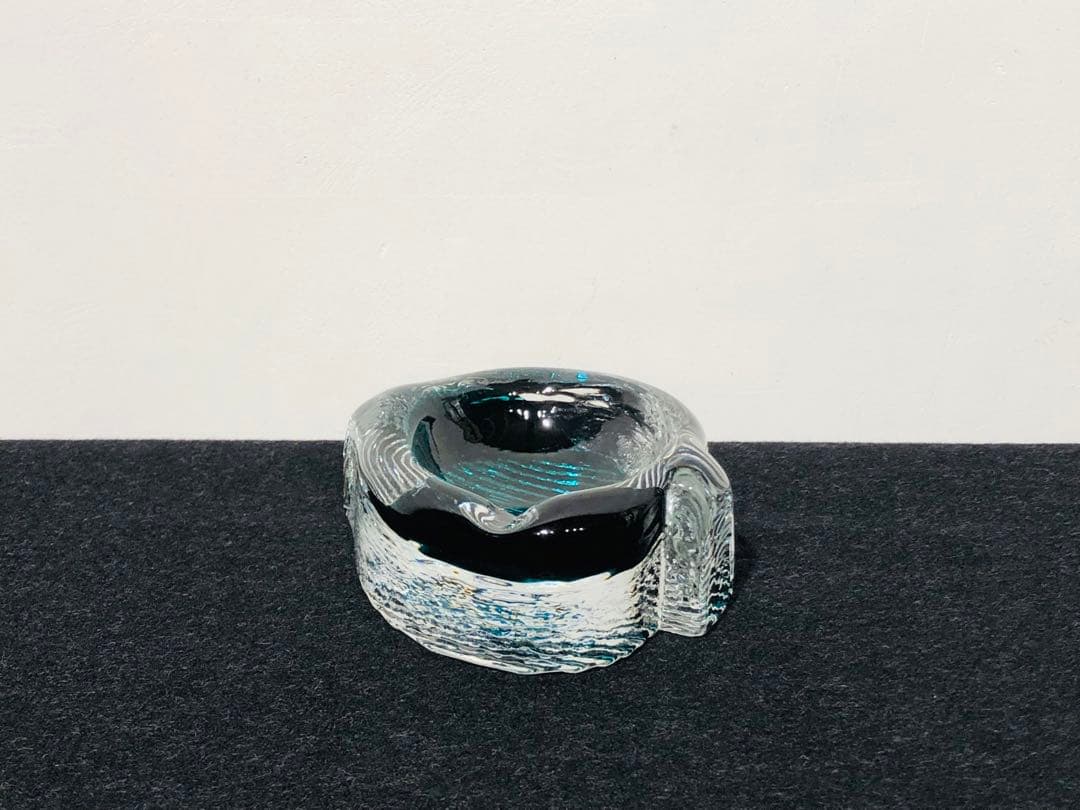 BARBINI MURANO ヴィンテージ ベネチアングラス 小物入れ トレー