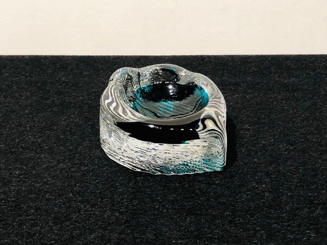 BARBINI MURANO ヴィンテージ ベネチアングラス 小物入れ トレー