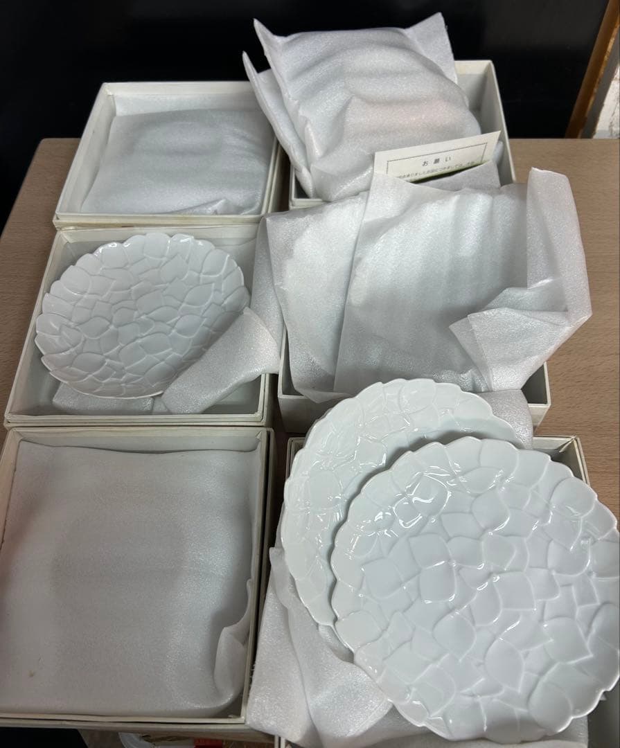 ラブ　ストーン 香蘭社　紫陽花9枚　ウオッカ7本香蘭社 『3出品まとめて』