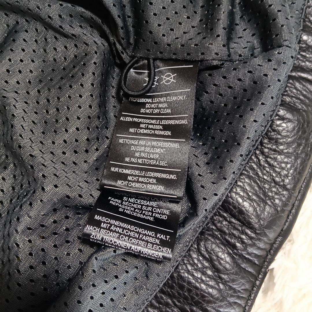 【美品】✨ハーレーダビッドソン シングルライダースジャケット ドクロ