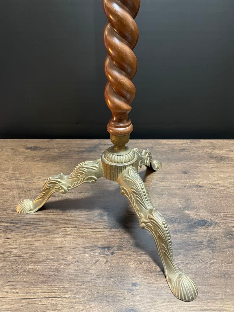 アンティーク　イタリア製　ポールハンガー　ポールスタンド　コートハンガー