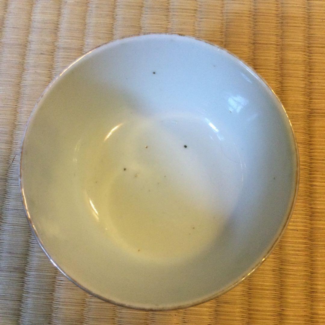 中国民国時代のお碗、竹林文人