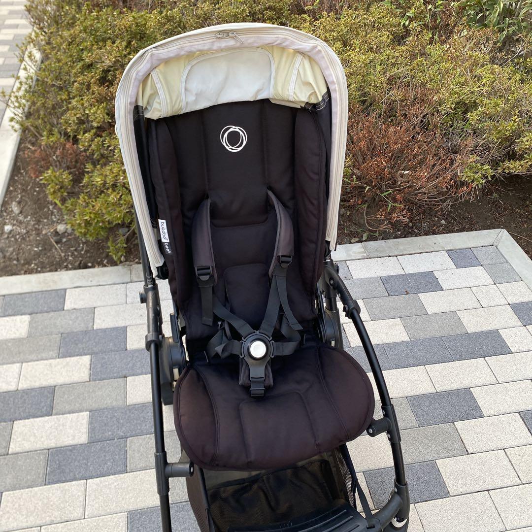 【良品】bugaboo bee5ベビーカー ブラック＆ライトグレー
