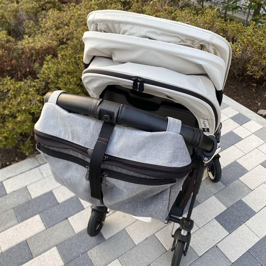 【良品】bugaboo bee5ベビーカー ブラック＆ライトグレー