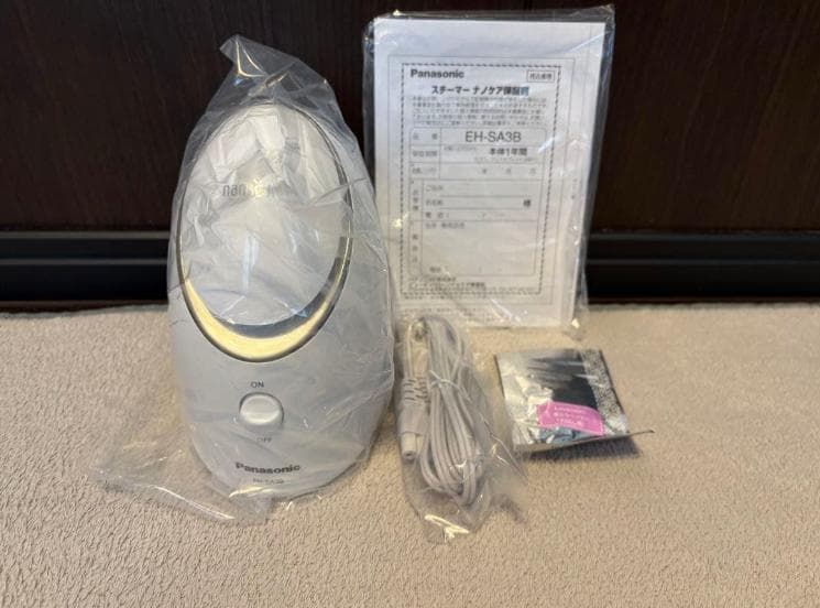 新品、未使用　Panasonic ナノケア EH-SA3B フェイススチーマー