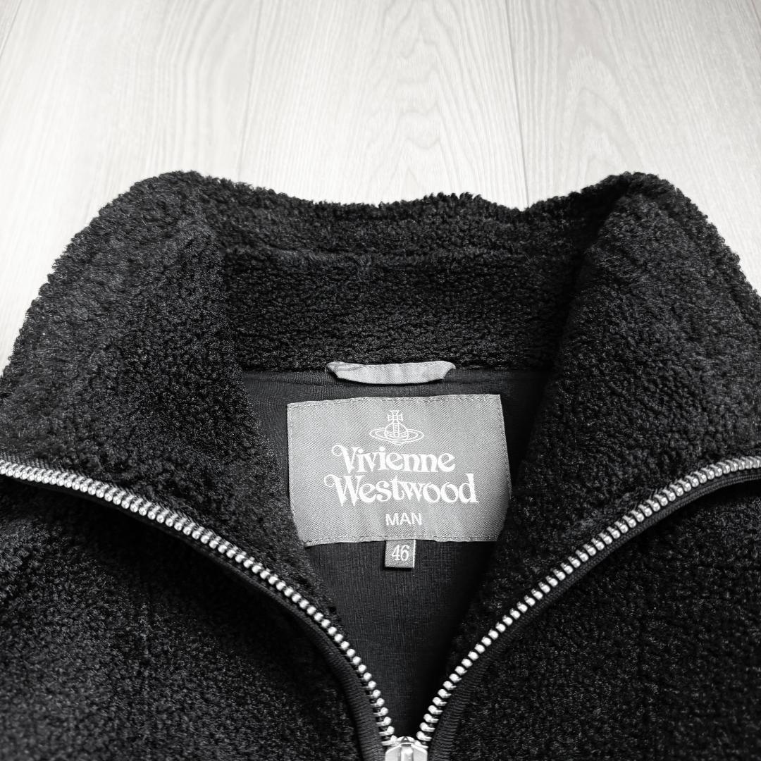 【新品高級モデル☆オーブ刺繍】ヴィヴィアンウエストウッド ハーフジップジャケット