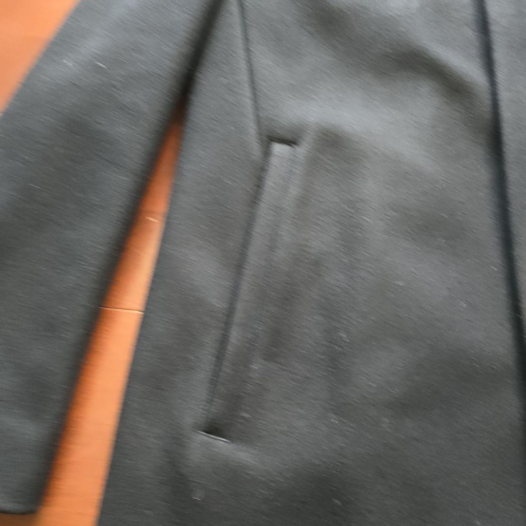 theoryメンズスタンドカラーコートbelvin　ネイビーM　カシミア混紡