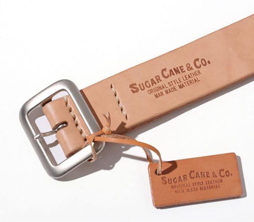 SUGAR CANE 定番ギャリソンベルト ベージュ　34 新品 未使用