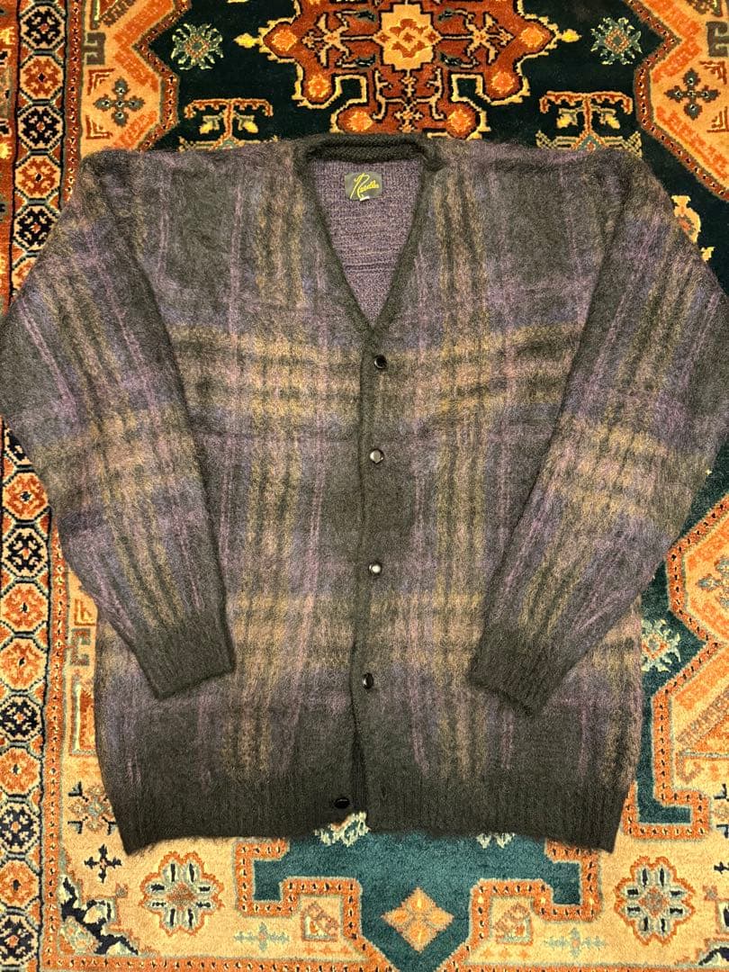 【Needles】 モヘアカーディガン　Sサイズ