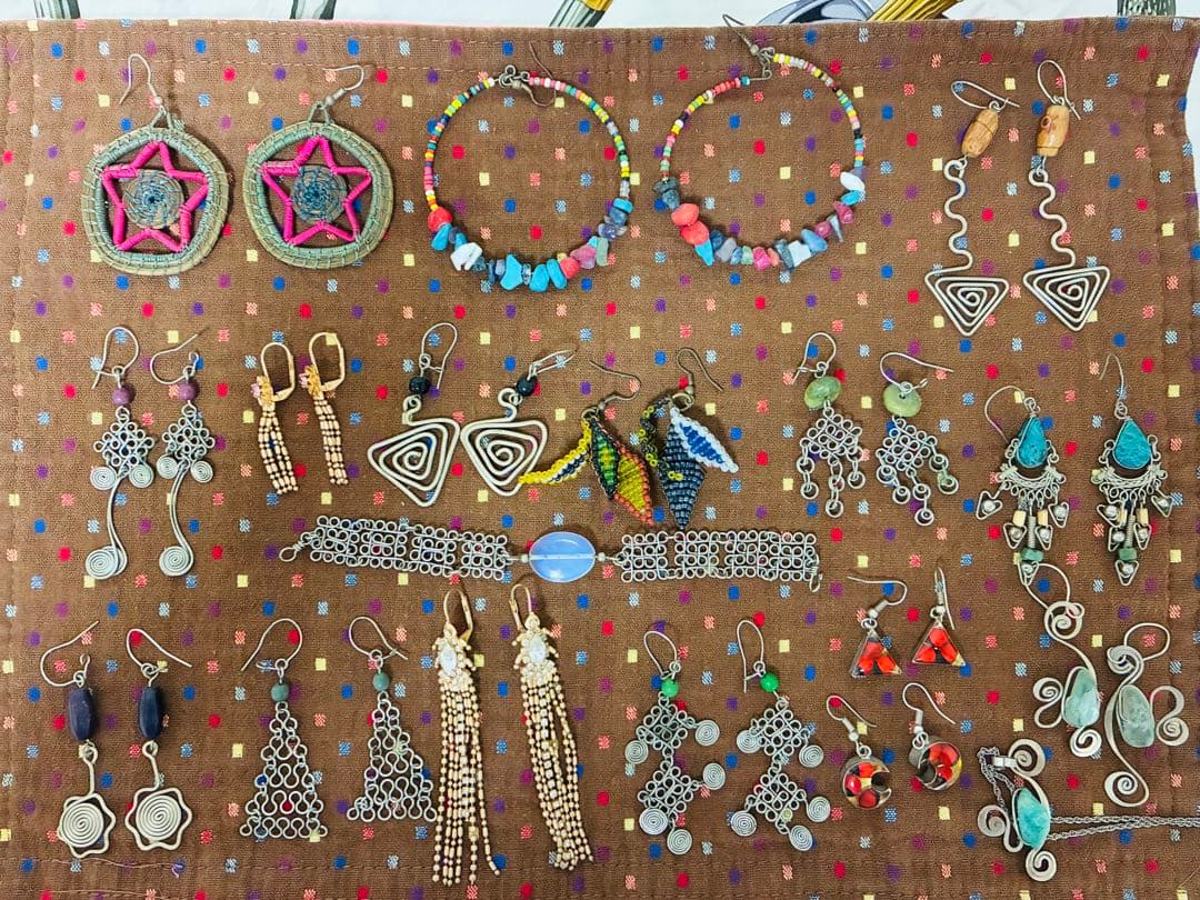 南米手作りアクセサリー18点セット☆