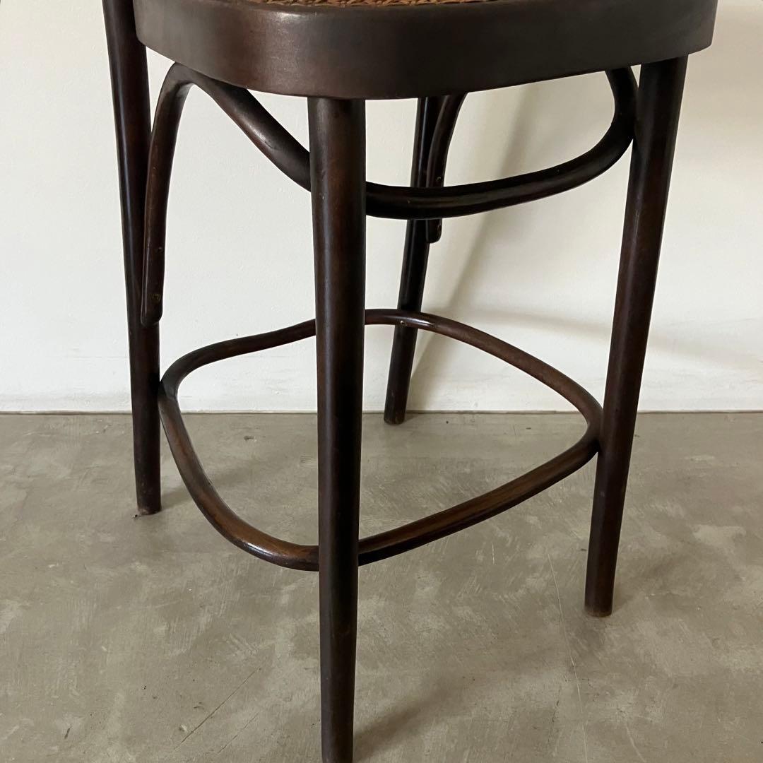 レトロ　アンティーク　ヴィンテージ　古家具　トーネット　カウンターチェア　カフェ