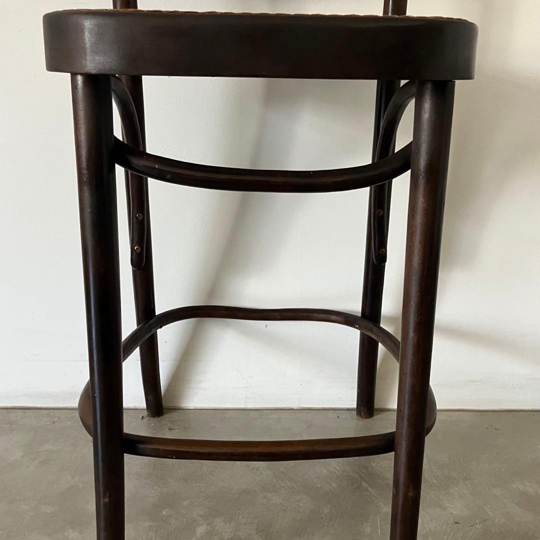 レトロ　アンティーク　ヴィンテージ　古家具　トーネット　カウンターチェア　カフェ