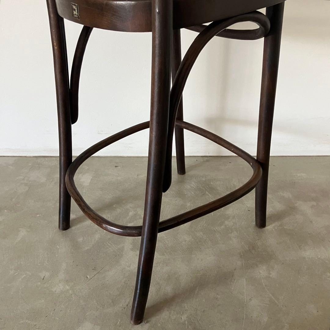 レトロ　アンティーク　ヴィンテージ　古家具　トーネット　カウンターチェア　カフェ