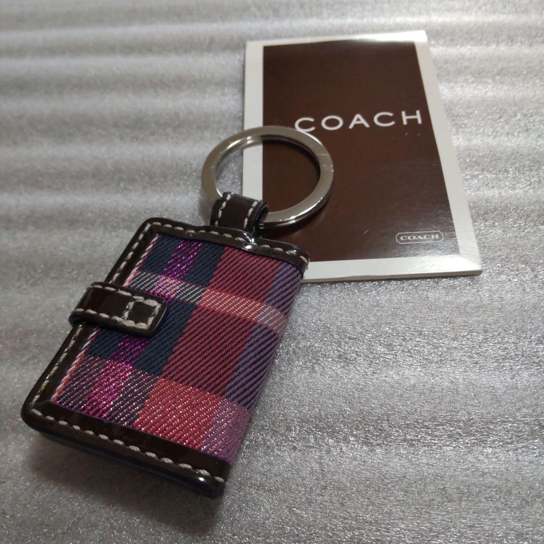 COACHコーチ☆Poppy Pink Heart BagCharm