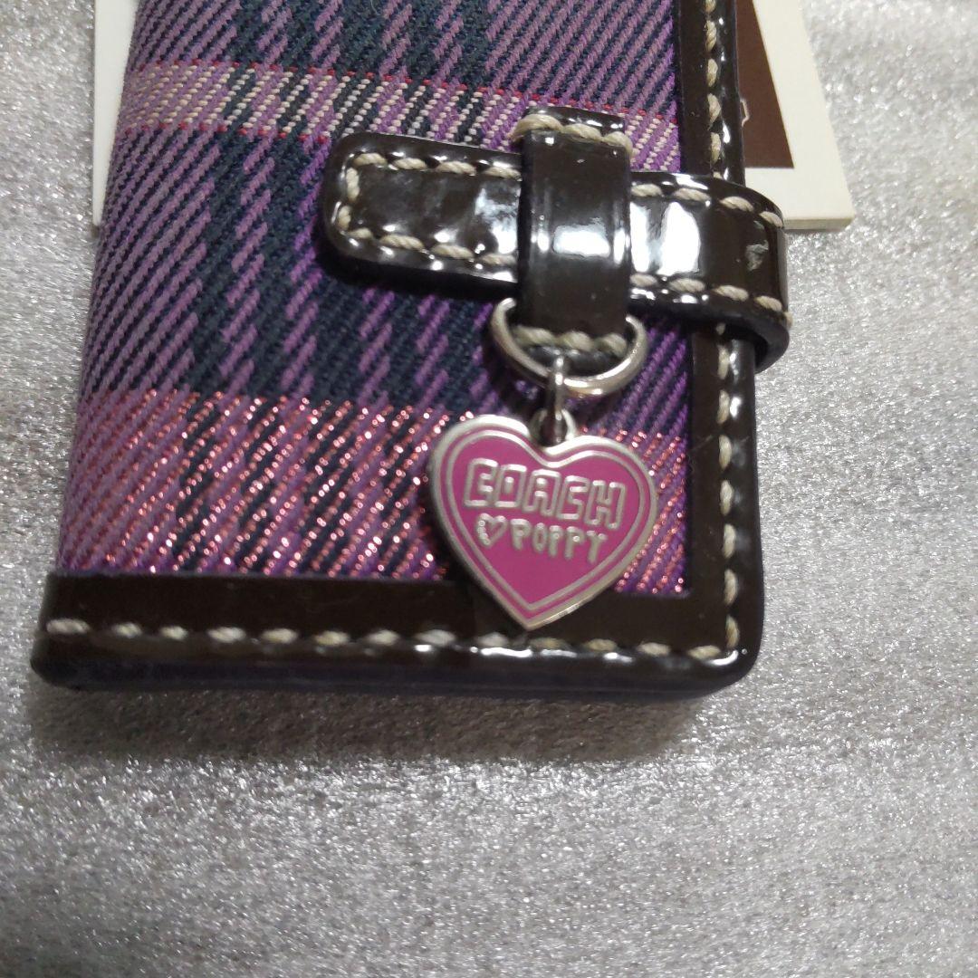 COACHコーチ☆Poppy Pink Heart BagCharm