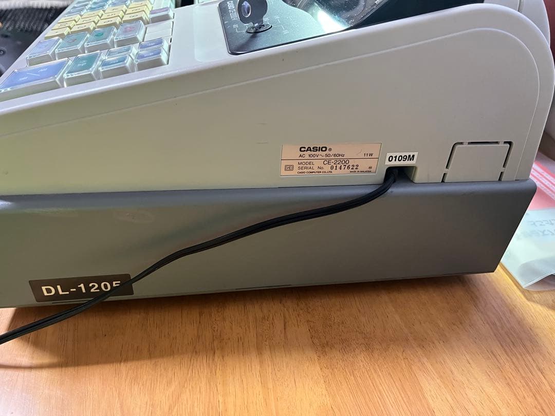 カシオ電子レジスター　CE-2200極美品✨