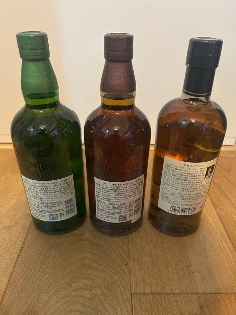 白州・山崎・竹鶴 ウイスキー セット